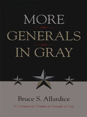 cover image of More Generals in Gray